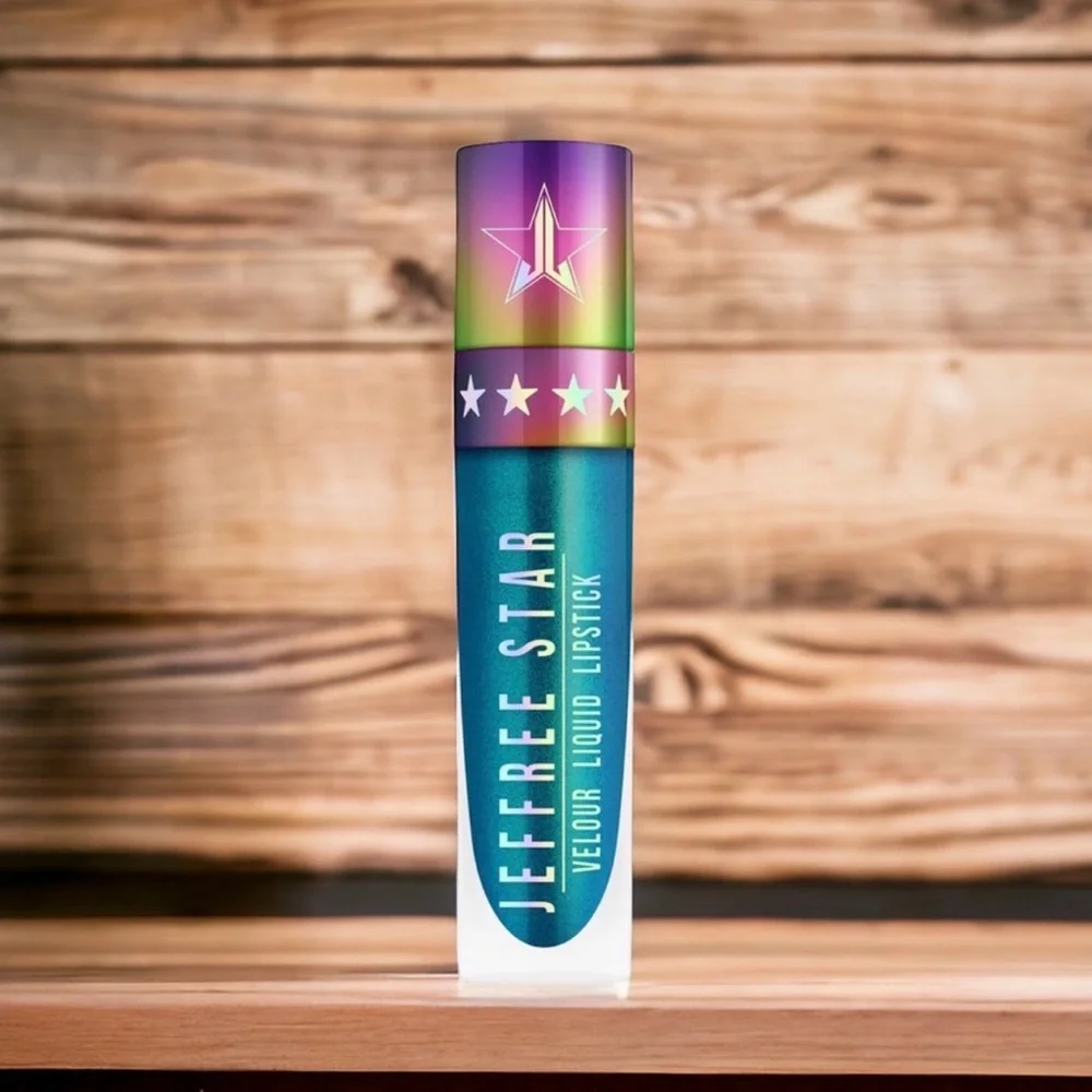 Jeffree Star Mushroom Ocean Metallic Teal Lipstick